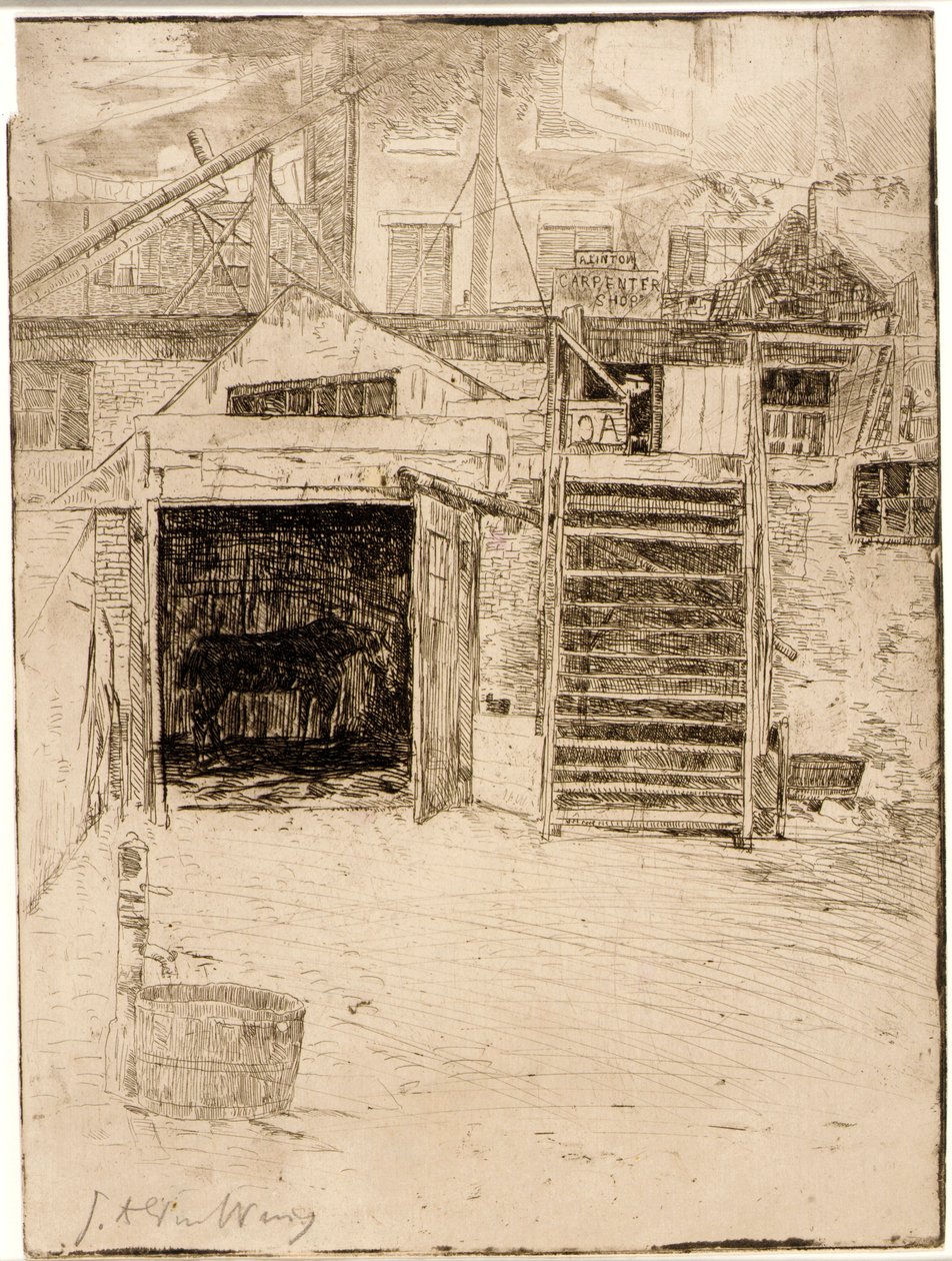 Snickarens verkstad av J. Alden Weir
