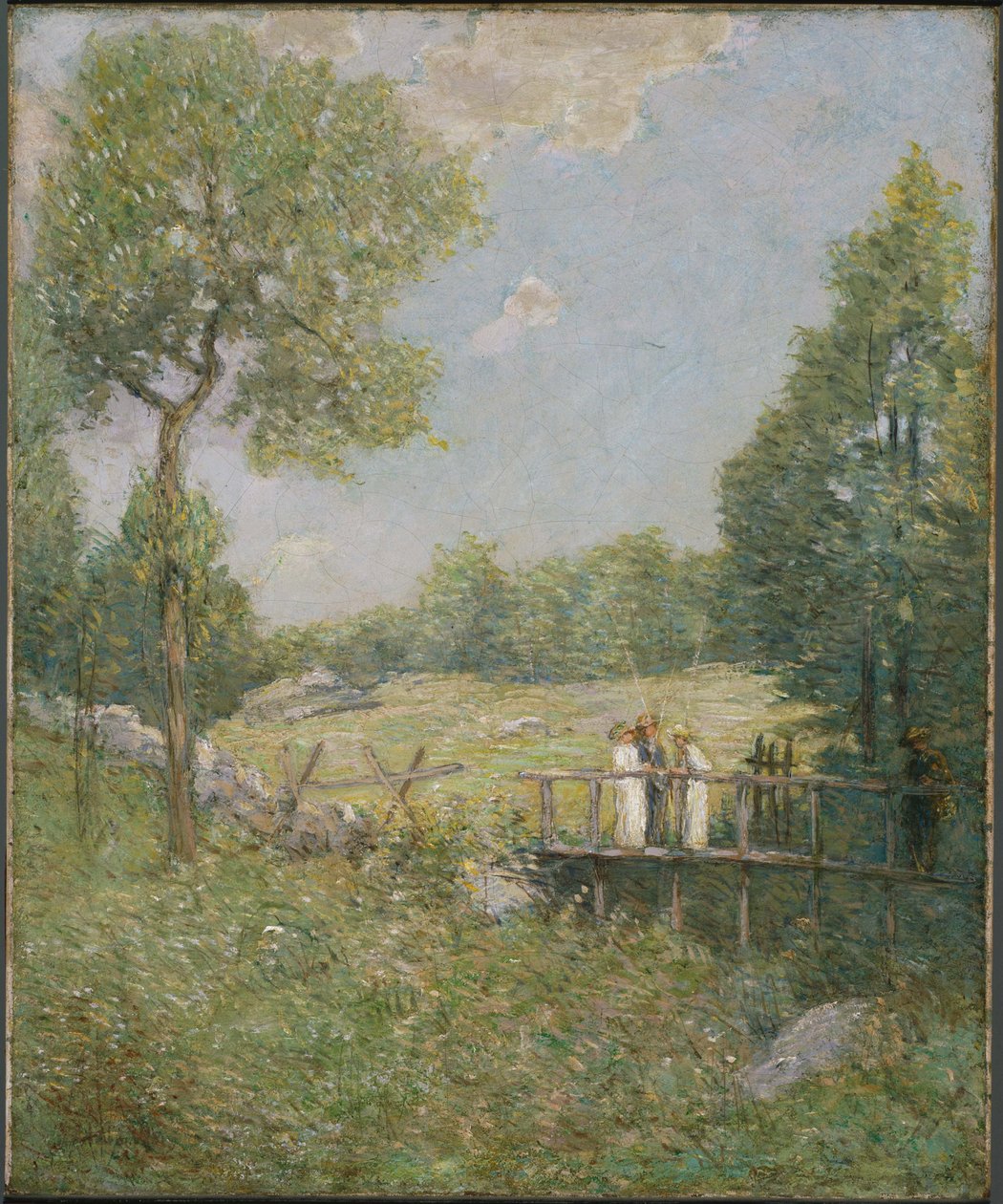 Fiskesällskapet av J. Alden Weir