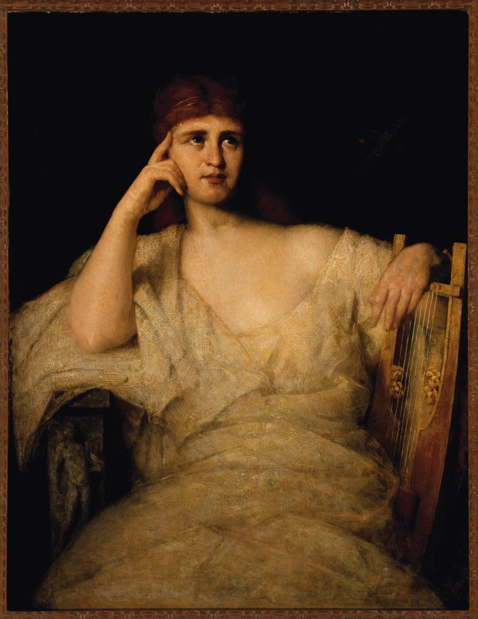Musikens musa av J. Alden Weir