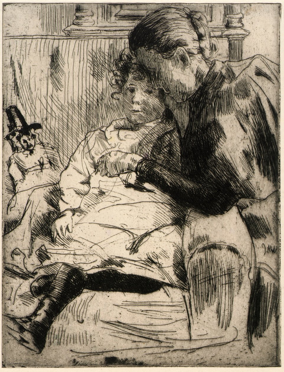 Den walesiska dockan av J. Alden Weir