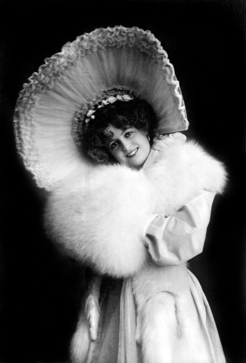 Marie Studholme 1875-1930, engelsk skådespelerska, 1900-tal. av J. Beagles and Co.
