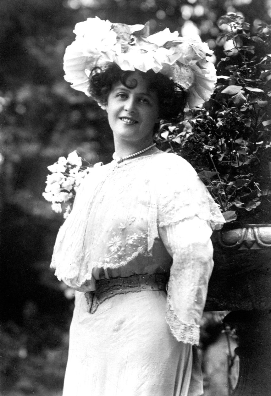 Marie Studholme 1875-1930, engelsk skådespelerska, 1900-tal. av J. Beagles and Co.