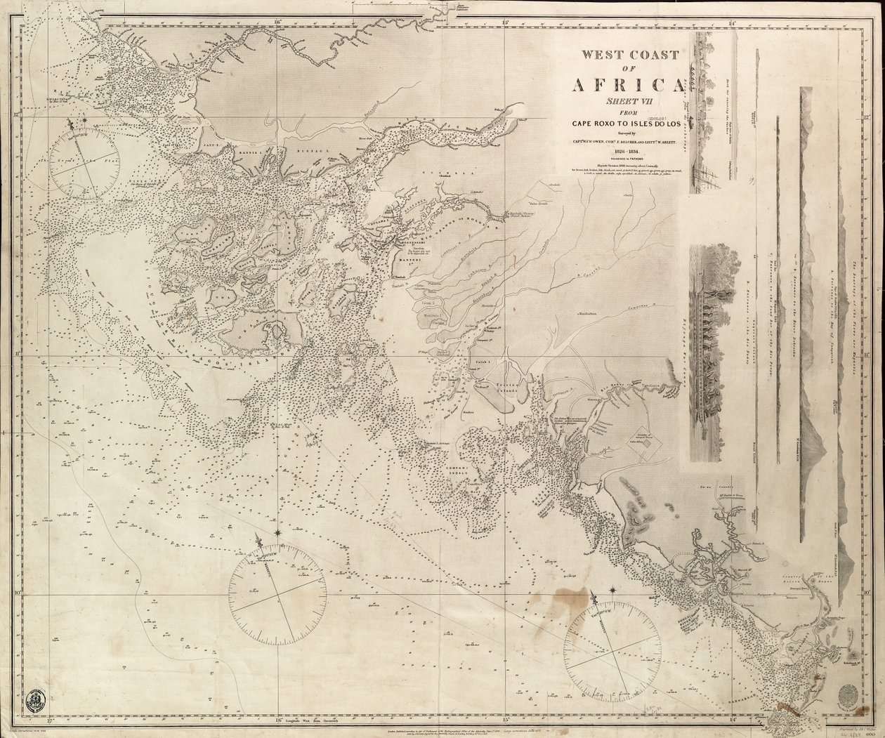 Afrikas västkust av J. & C. Walker