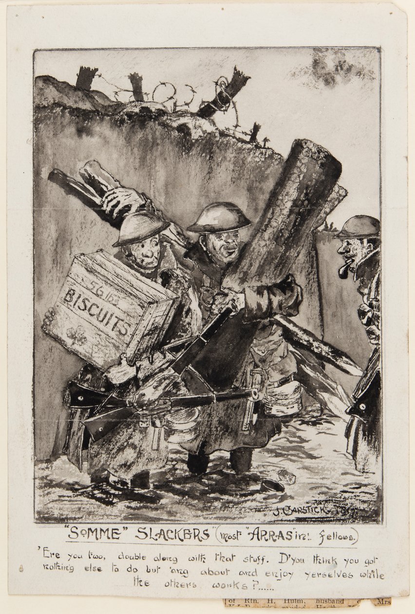 "Somme Slackers (de flesta Arrasin-kollegor)" av J. Capstick