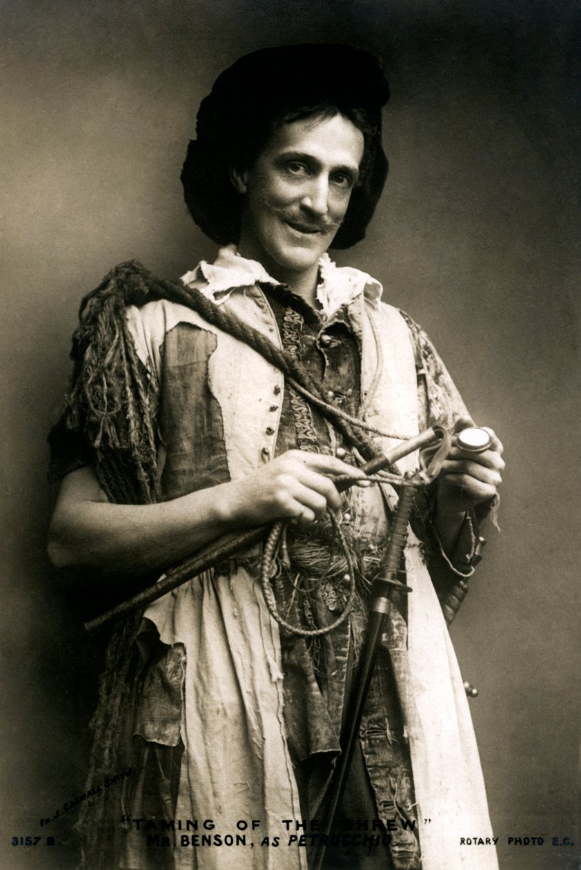 Frank Benson 1858-1939, engelsk skådespelare och teaterchef, tidigt 1900-tal. av J Caswall Smith