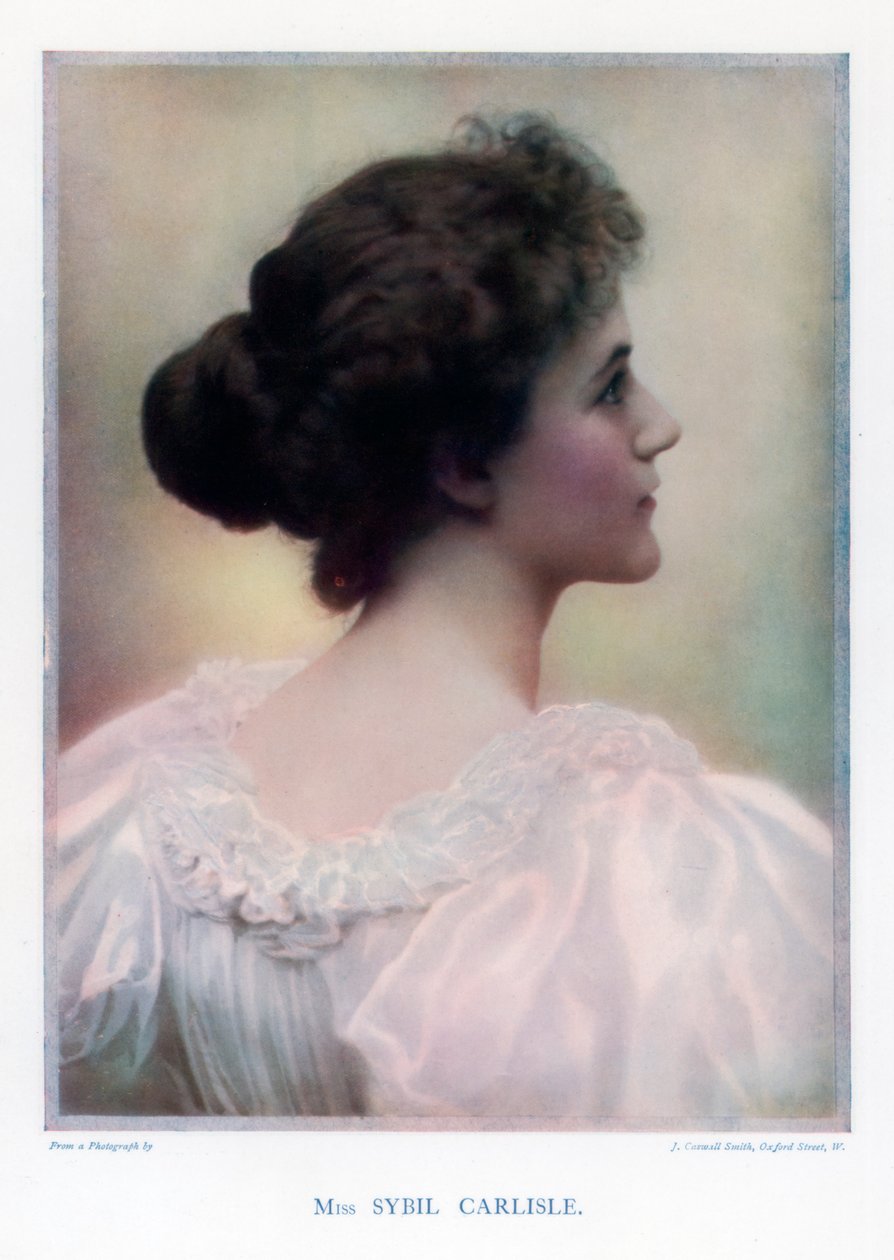 Sybil Carlisle, skådespelerska, 1901. av J Caswall Smith