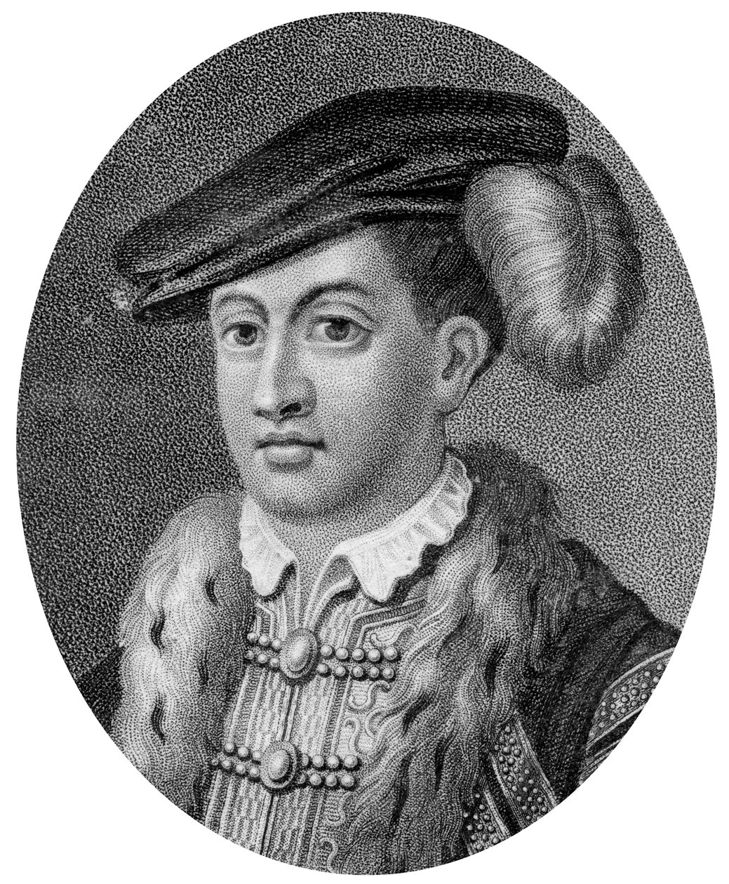 Edward VI, kung av England, 1804. av J. Chapman