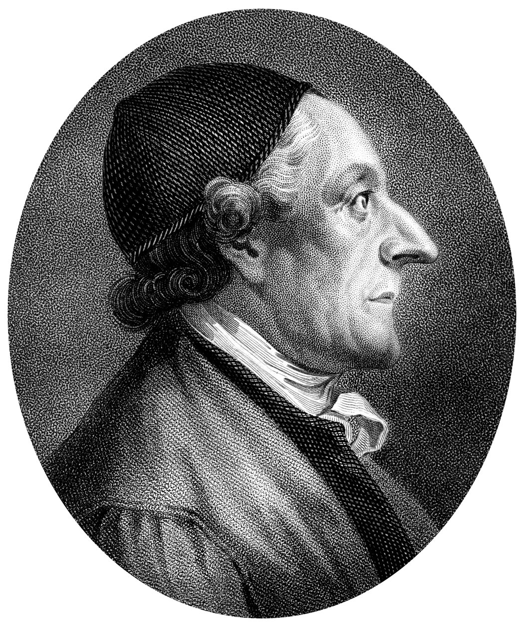 Johann Kaspar Lavater, schweizisk fysiognost och teolog, 1813. av J. Chapman