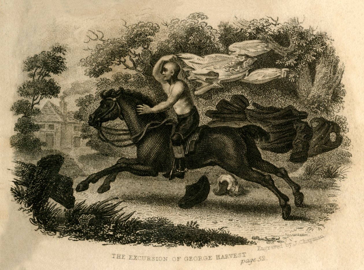 George Harvests utflykt, 1821. av J. Chapman