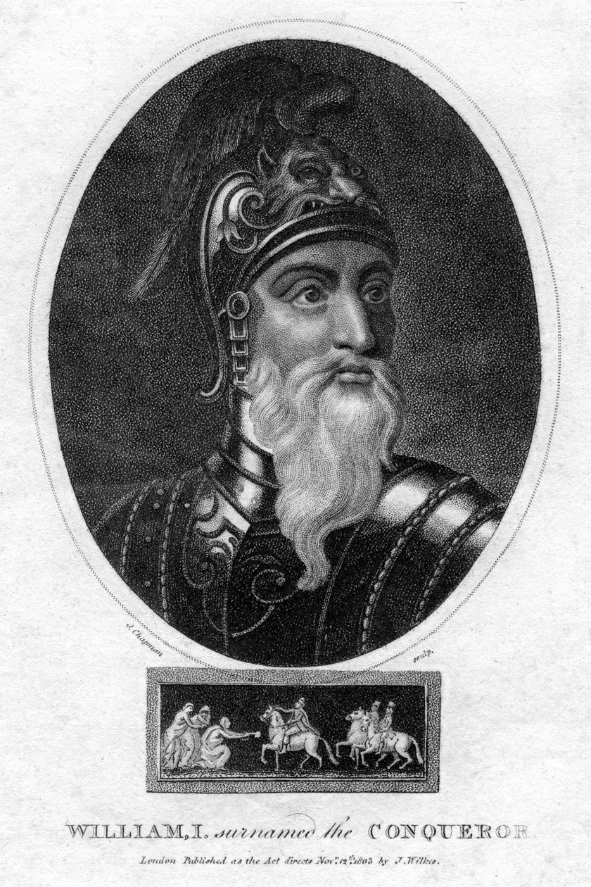 Vilhelm Erövraren, 1803. av J. Chapman