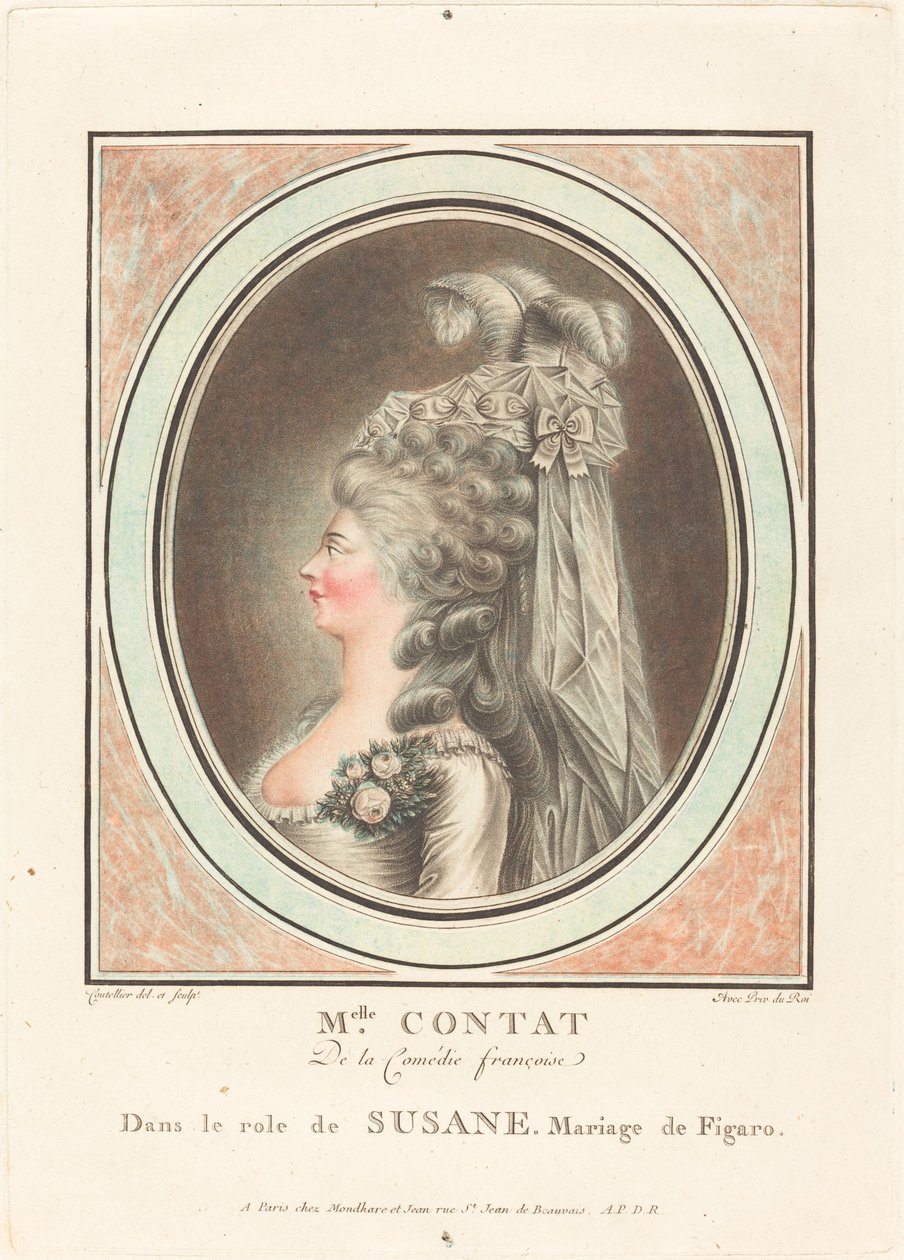 Fröken Contat av J. Coutellier