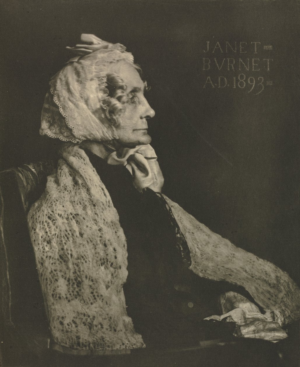 Kameraarbete: Janet Burnet av J. Craig Annan