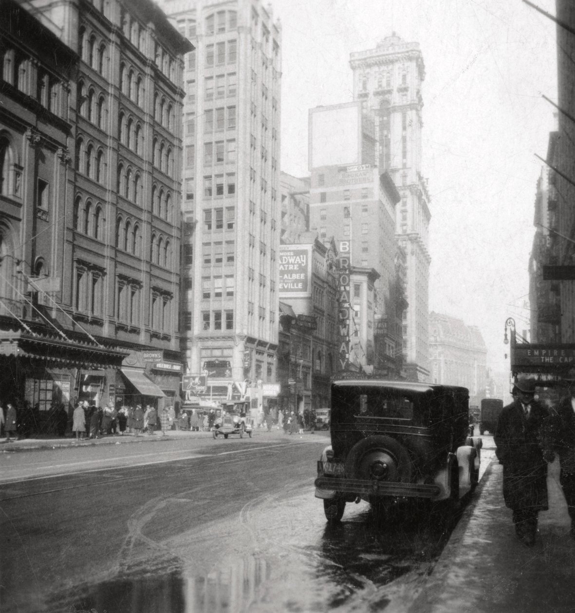 Broadway and the Times Building, New York City, USA, 1900-talet av J. Dearden Holmes