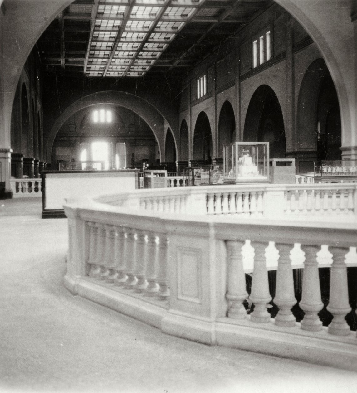 Ingång till museet, Kairo, Egypten, 1900-talet av J. Dearden Holmes