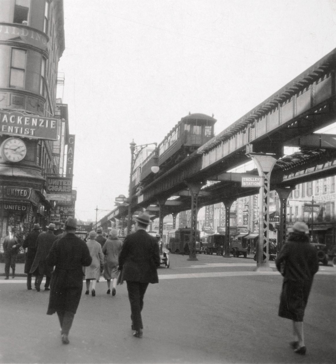 Flatbush Avenue, New York City, USA, 1900-talet av J. Dearden Holmes