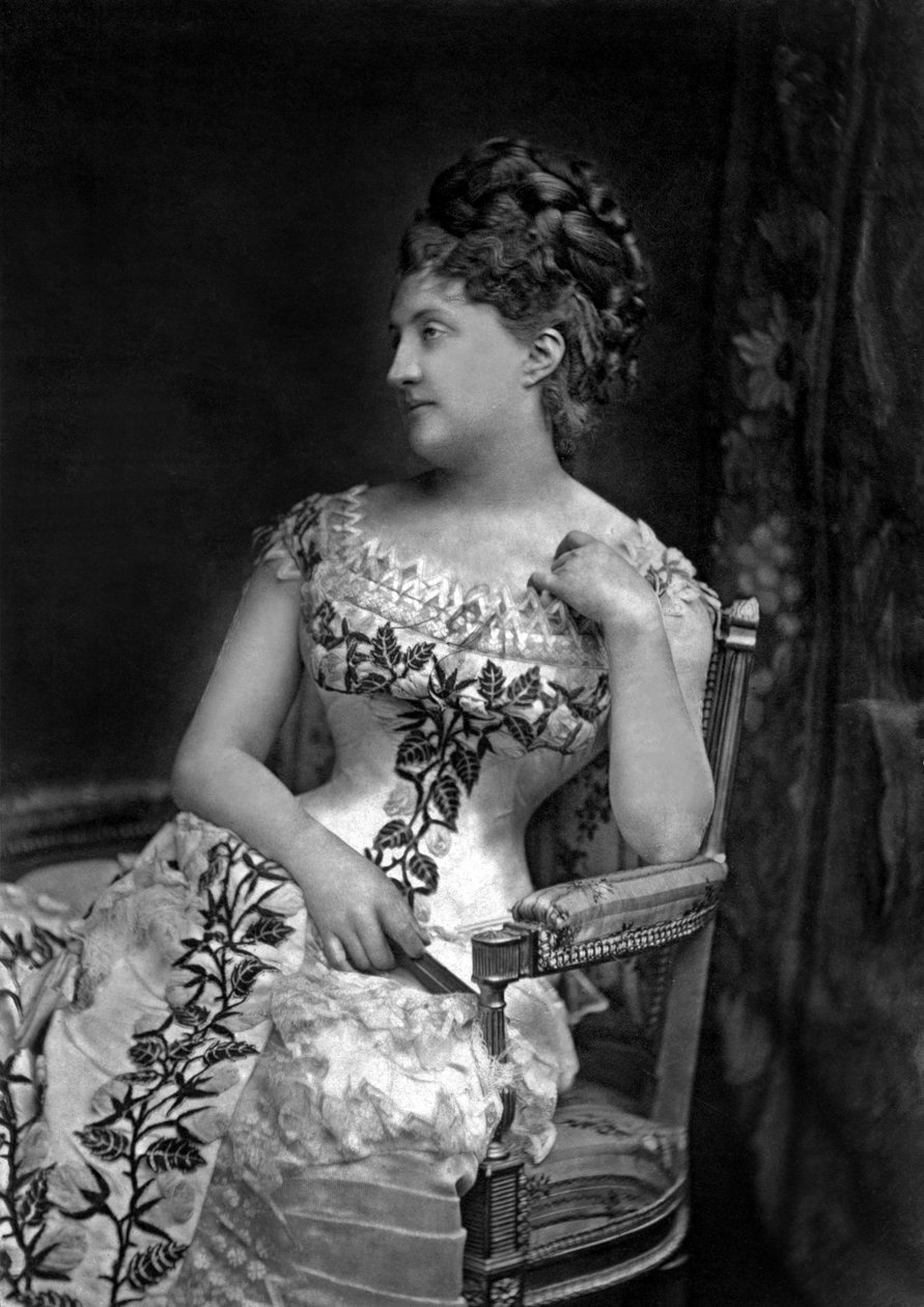 Louise Massin fransk skådespelerska av J. E. Tourtin