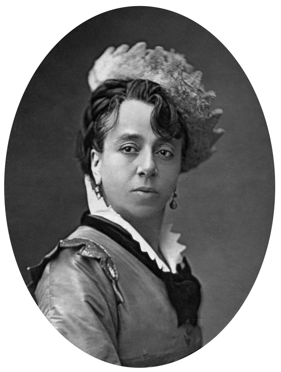 Mace Montrouge, fransk skådespelerska av J. E. Tourtin