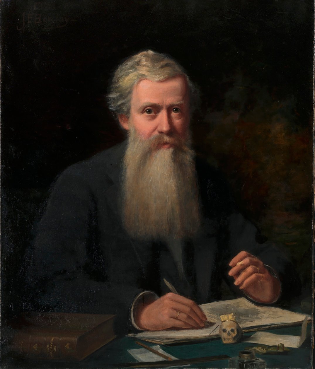 Porträtt av Elliot Coues av J. Edward Barclay