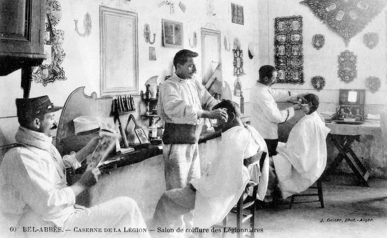 Franska främlingslegionen, Sidi Bel Abbes, Algeriet, 1900-talet. av J. Geiser
