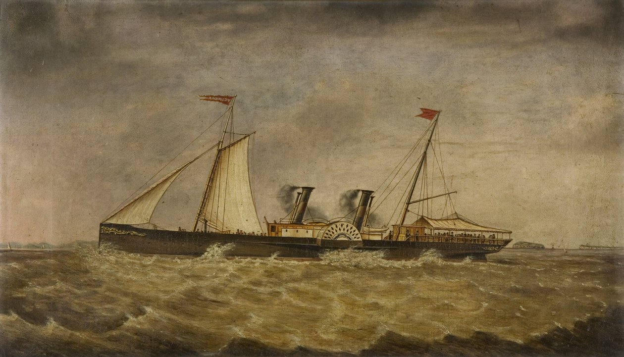 Gamla Bristol Paddle Pleasure Steamer 