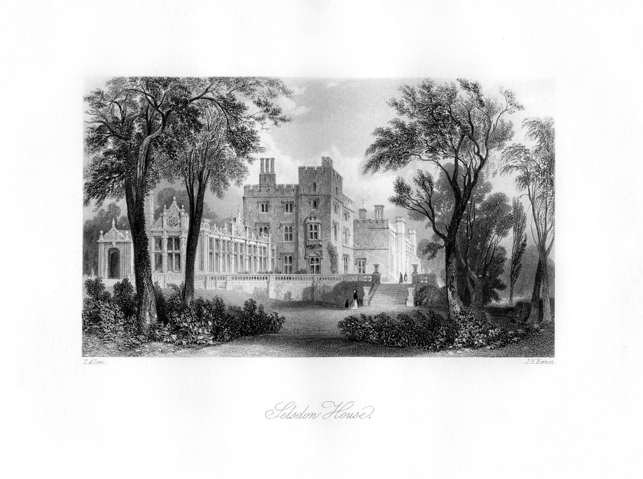 Selsdon House, 1800-talet. av J. H. Kernot