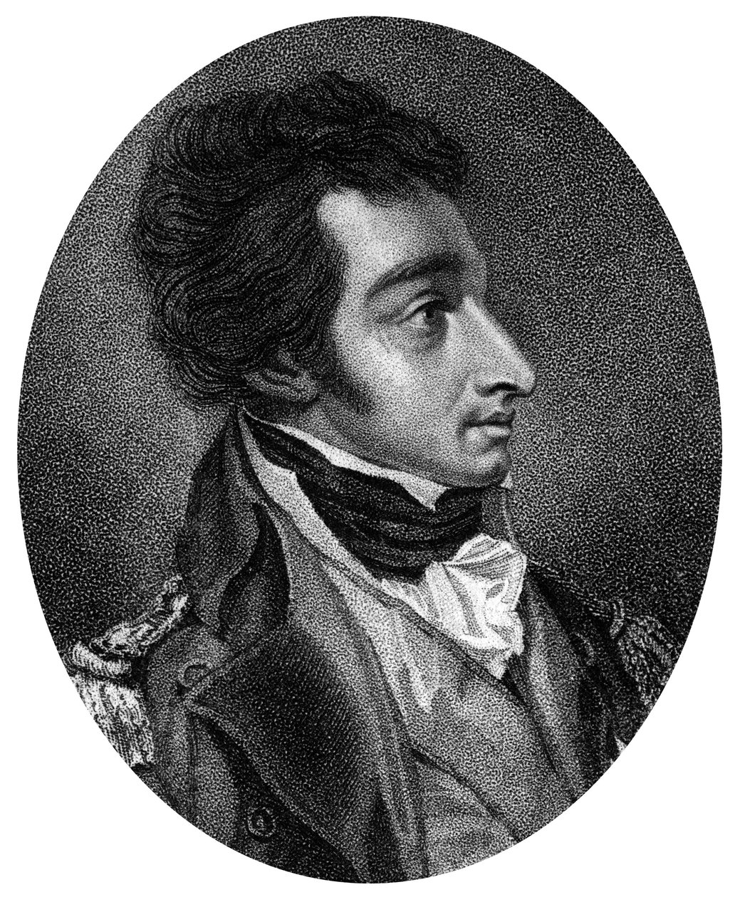 Amiral Sir William Sydney Smith 1764-1840, sjöbefälhavare, 1837. av J. Hopwood