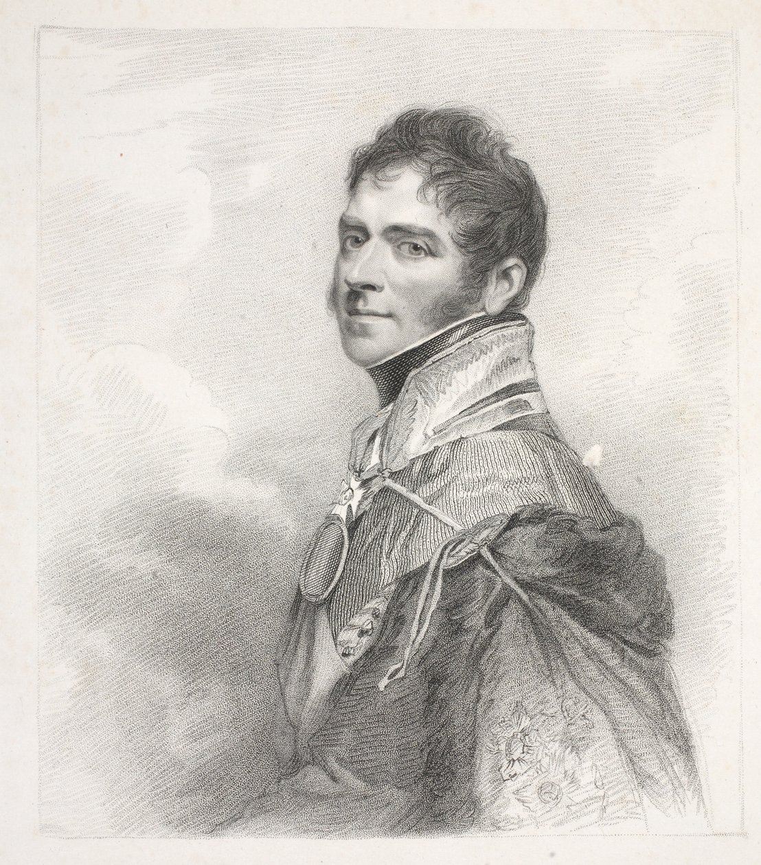 Den ädlaste Henry William Paget, markis av Anglesey från en original bild av Sir William Beechey, engr av H. Meyer, pub. av T Cadell, 1817 av J. Jackson