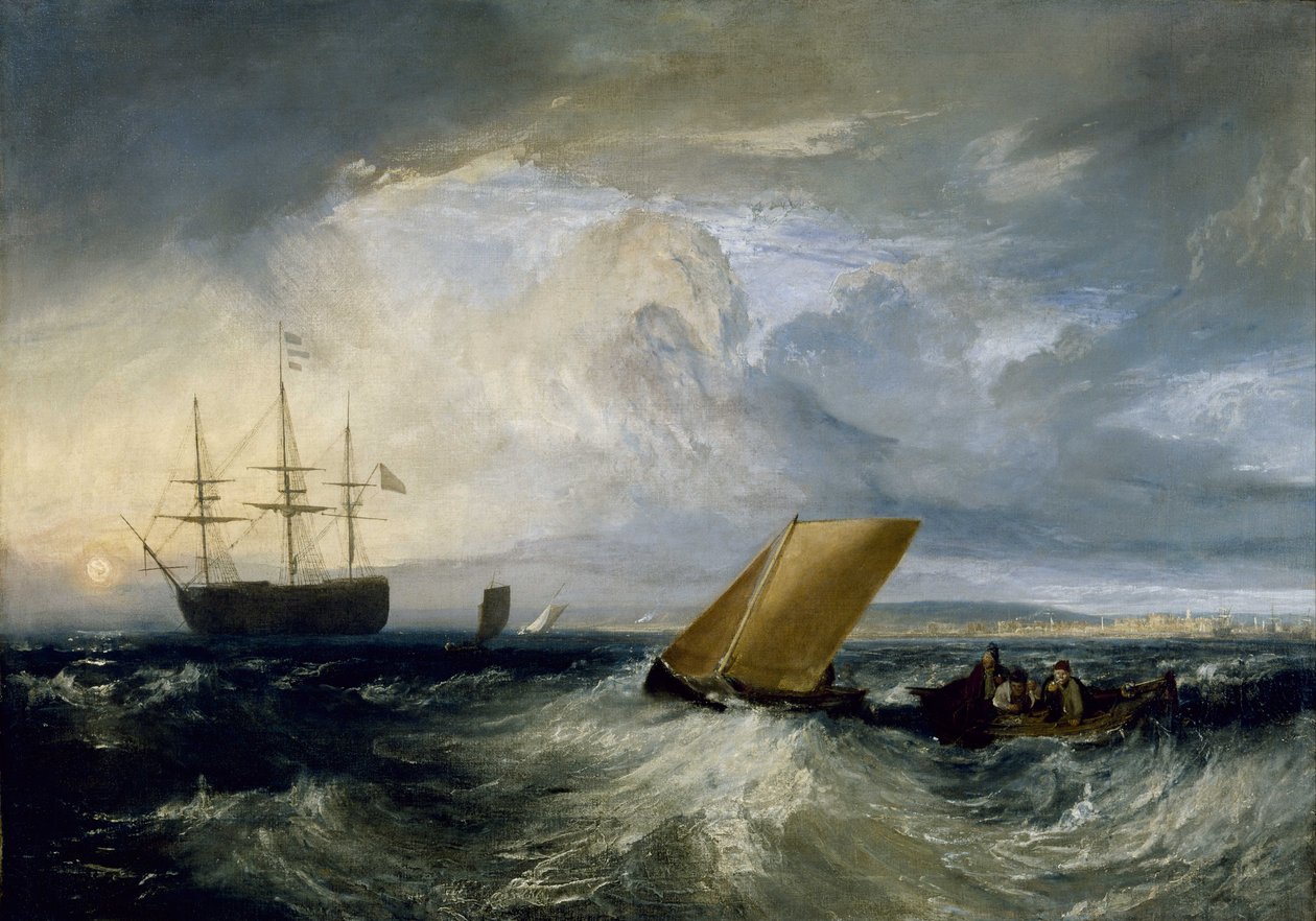 Skirhet sett från Nore av Joseph Mallord William Turner