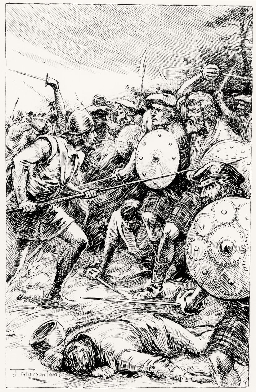 The Gordons Good, på engelska Blood They Steepd Their Hose and Shoon av J. Macfarlane