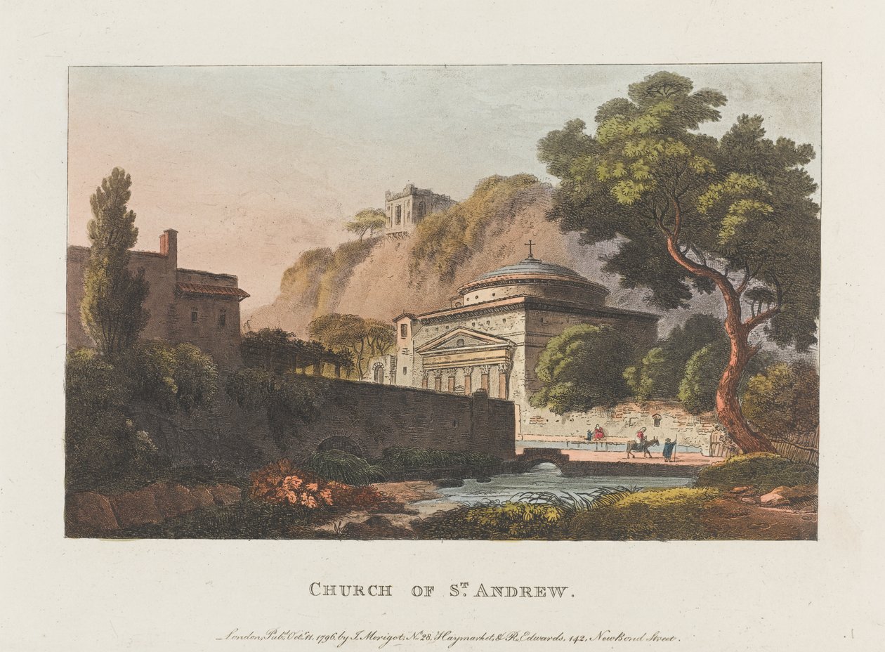 St Andrews kyrka av J. Merigot