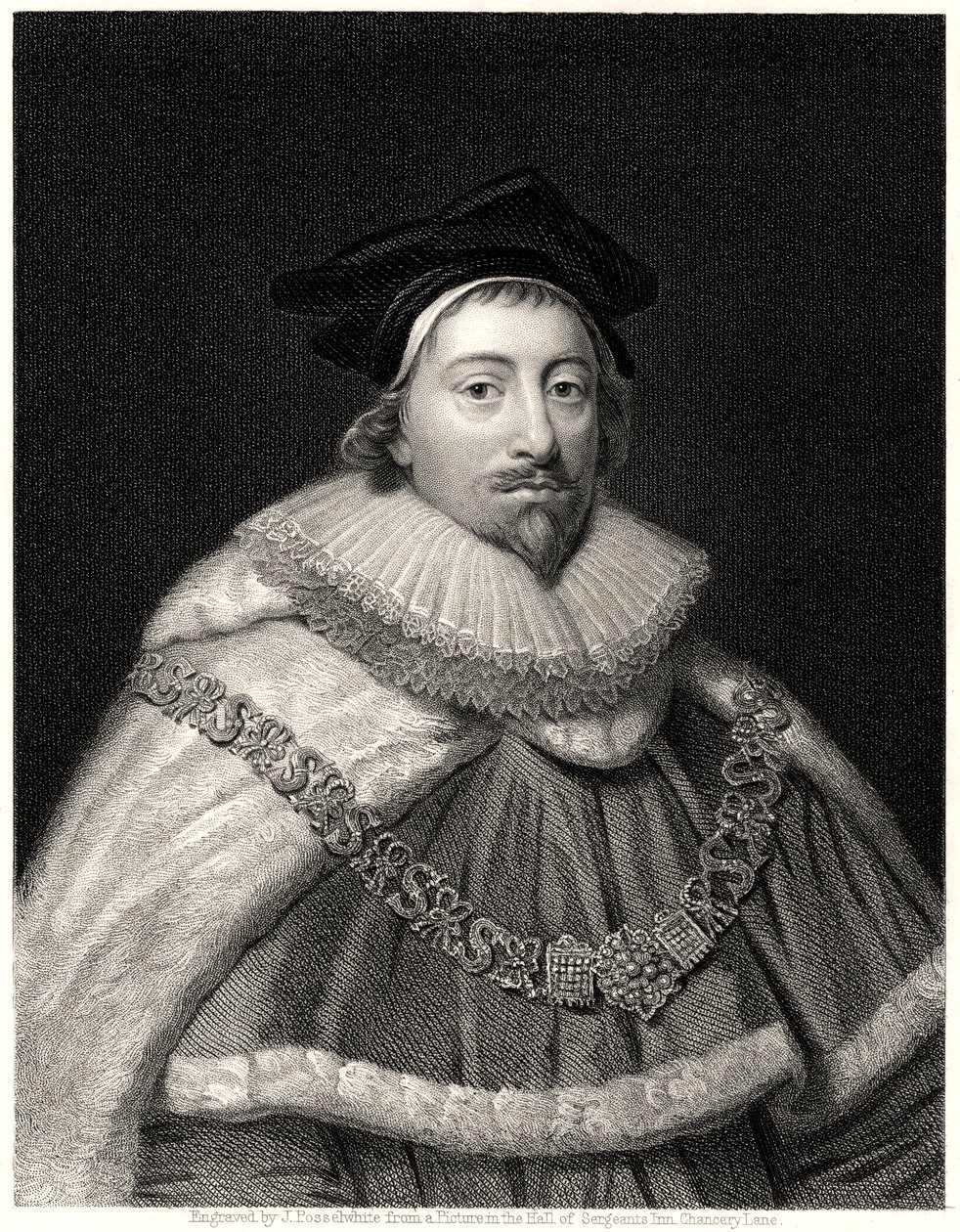 Sir Edward Coke, Blockflöjt från London, 1800-talet av J. Posselwhite