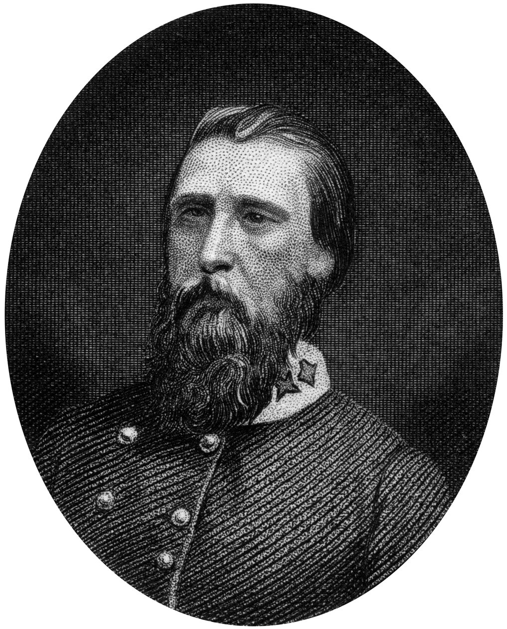John Bell Hood, konfedererade general, 1862-1867. av J. Rogers