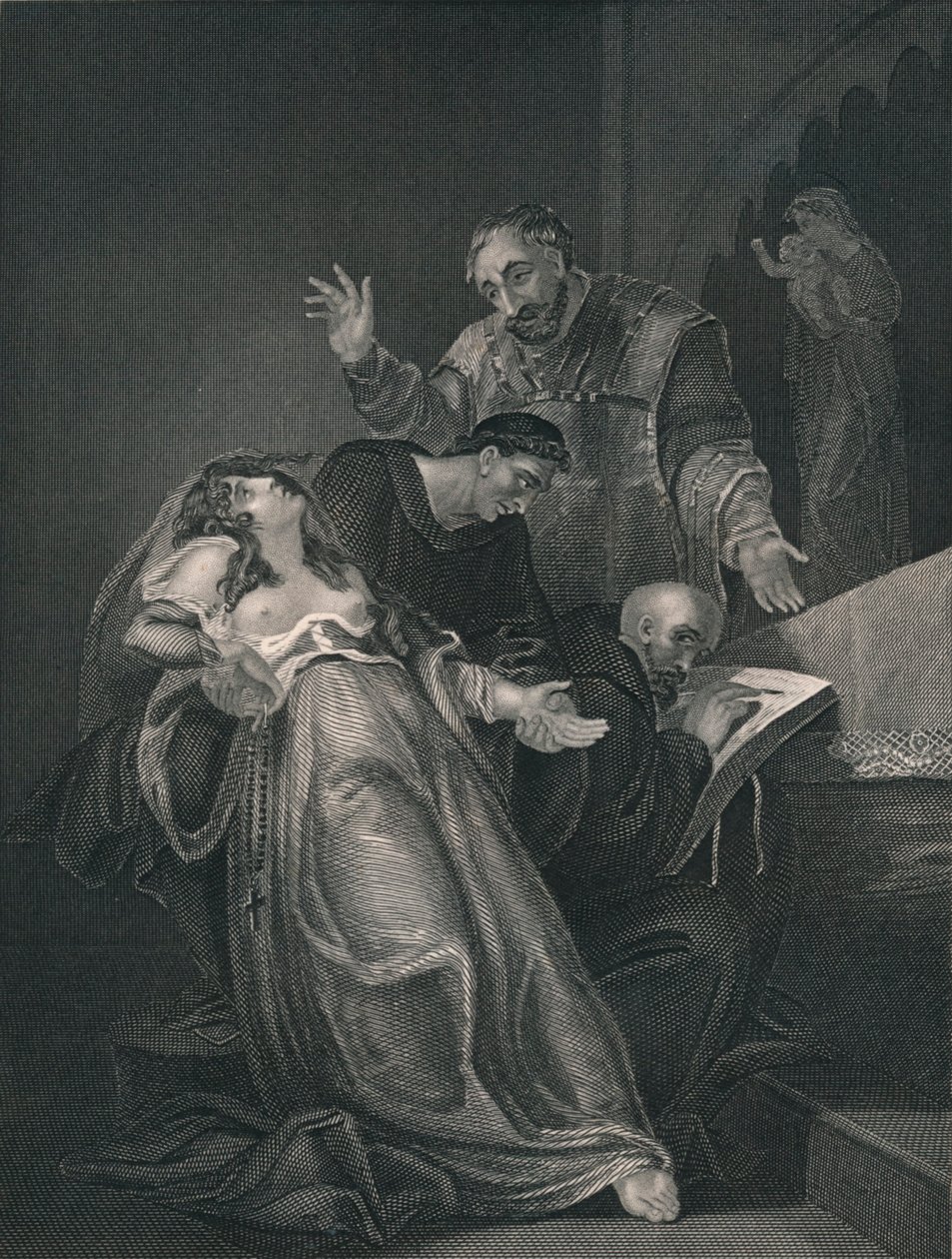 The Inposture of the Holy Maid of Kent, 1500-talet, 1796, mitten av 1800-talet. av J. Rogers