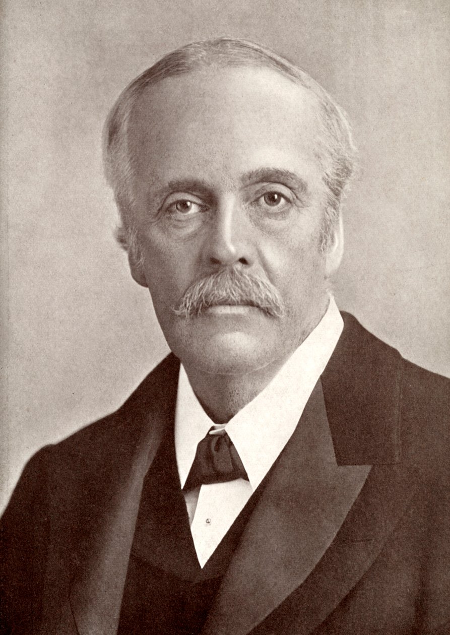 Arthur James Balfour, 1:e earl av Balfour, brittisk statsman och premiärminister, 1912. av J Russell and Sons