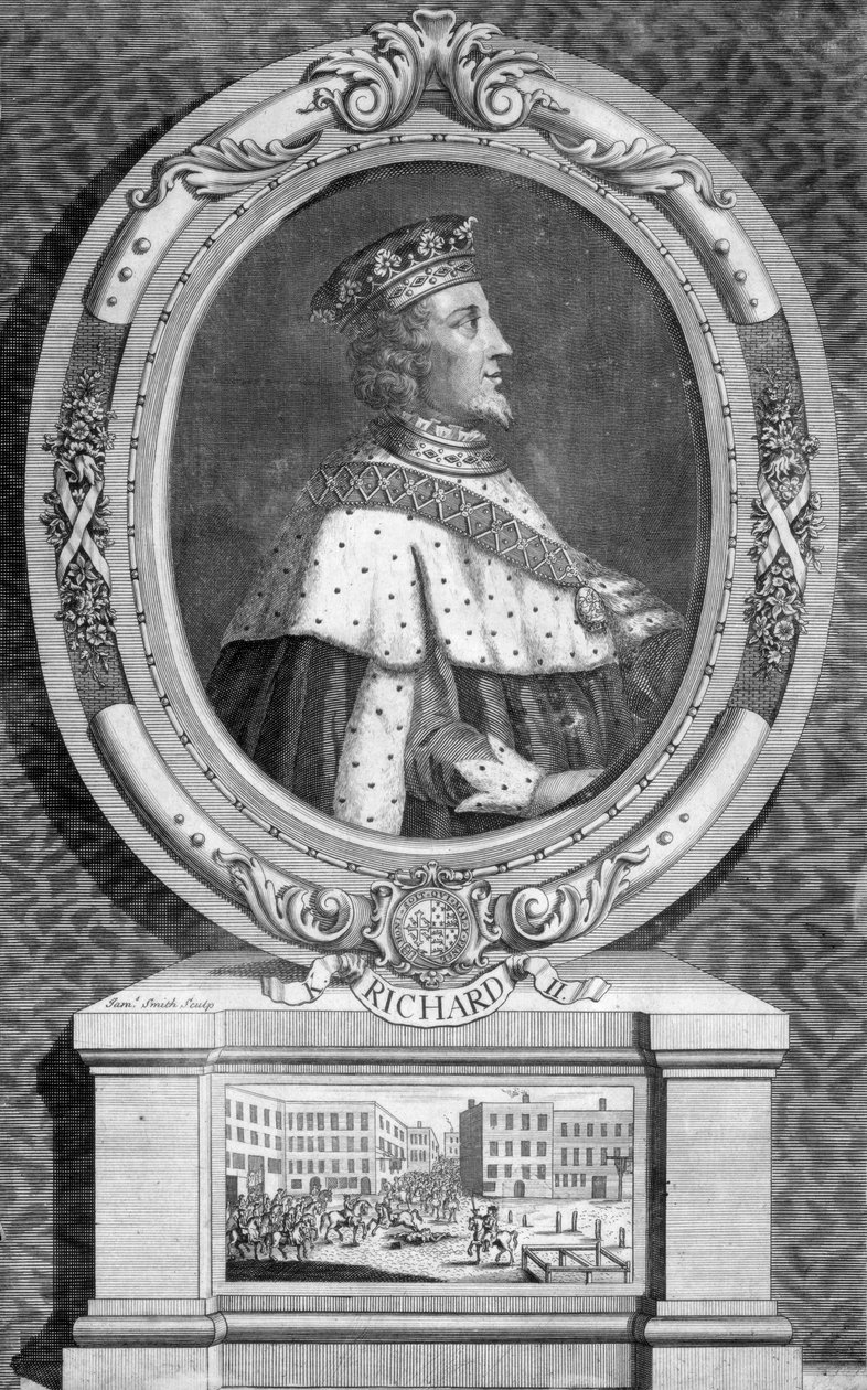 Richard II, kung av England. av J. Smith