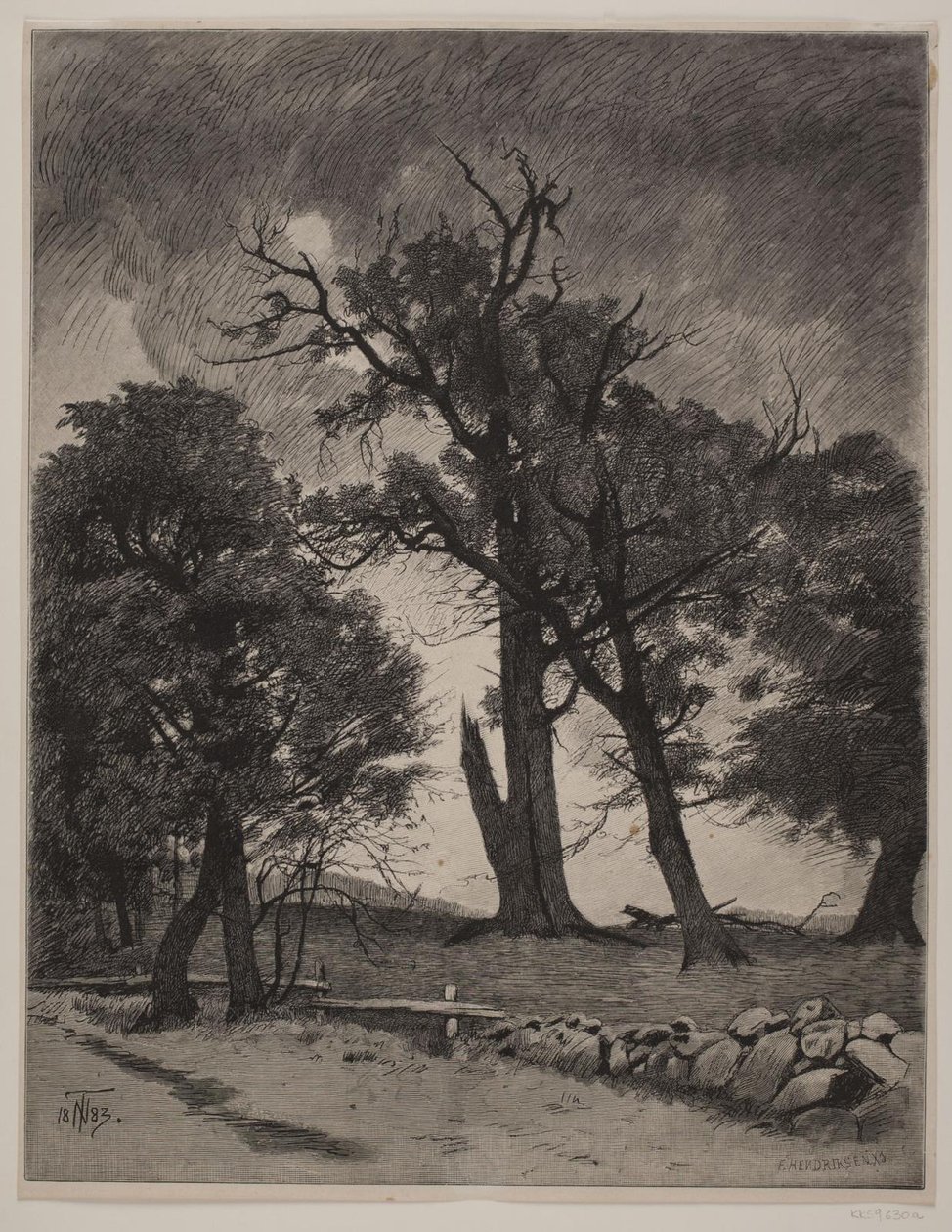 "april" av J. Zenneck