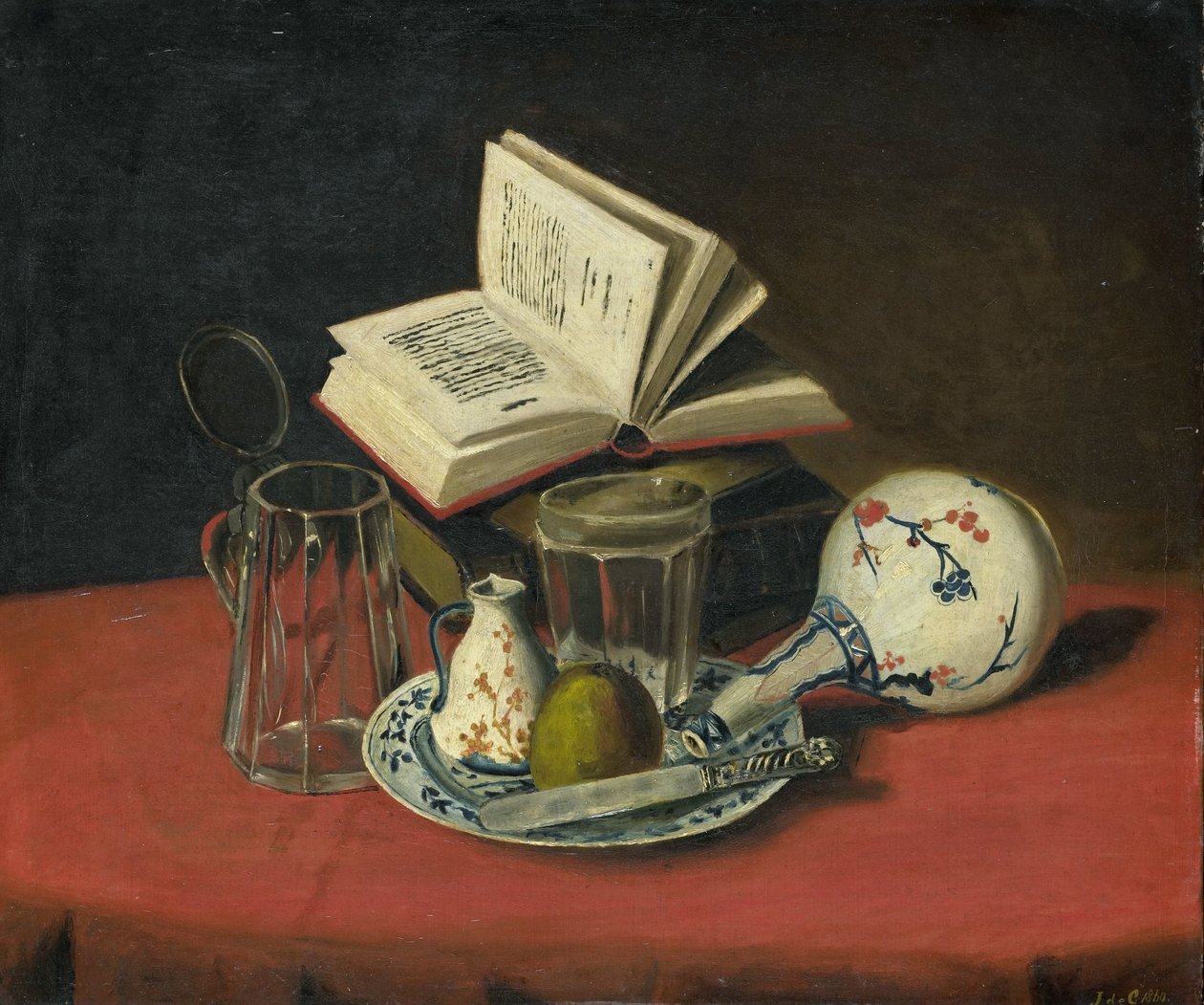 Fortfarande liv av J. de Clercq (schilder)