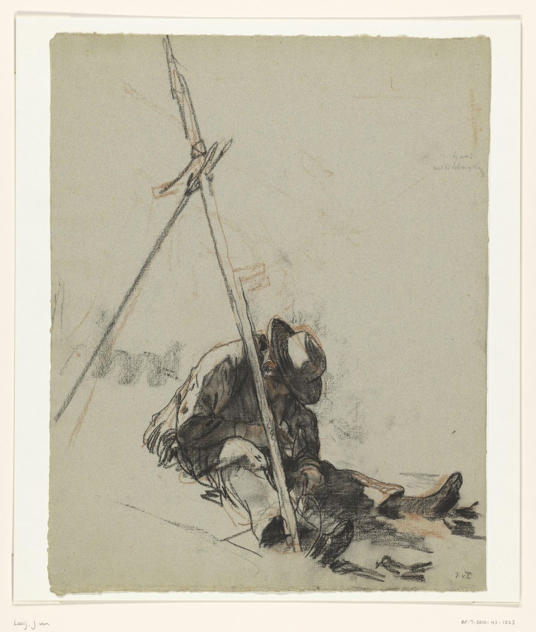 En gräsklippare av Jac van Looij (signed by artist)