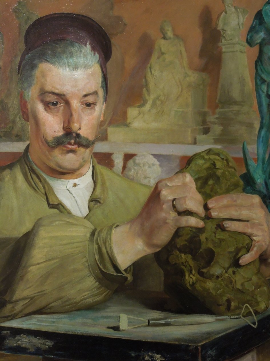 Porträtt av Tadeusz Błotnicki av Jacek Malczewski