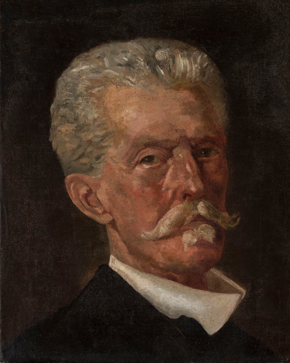 En mans huvud av Jacek Malczewski