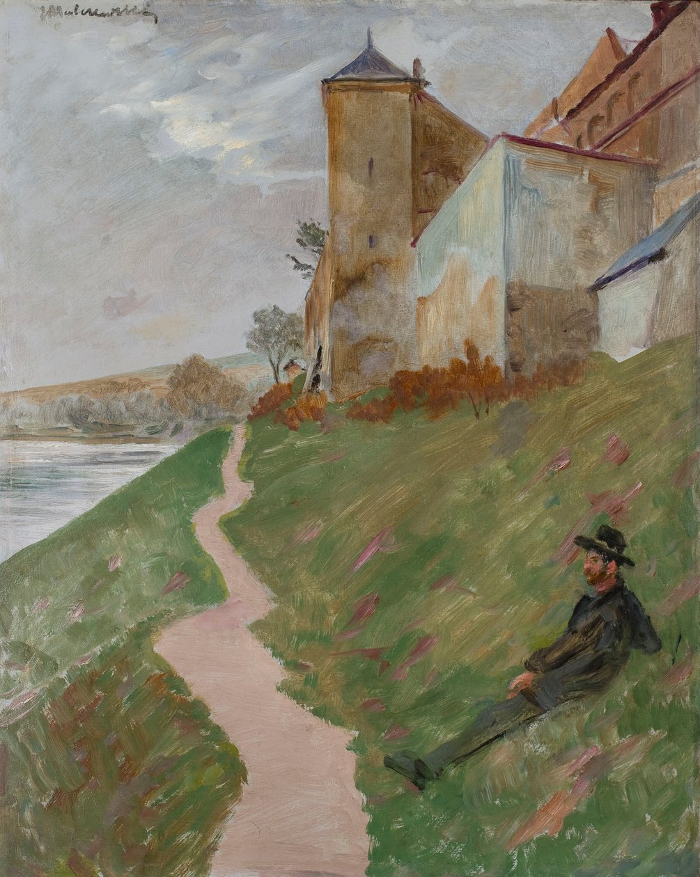 På norbertinnunnornas klosterkulle av Jacek Malczewski
