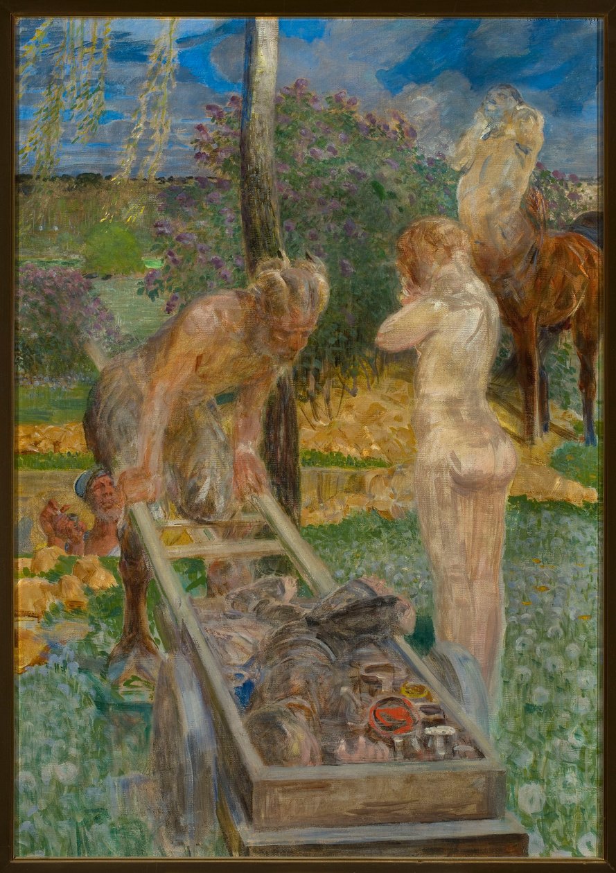 Målarens begravning av Jacek Malczewski