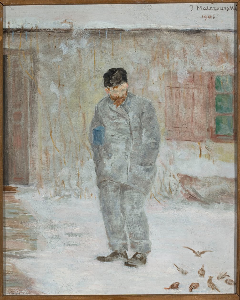 Porträtt av Adolf Dygasiński av Jacek Malczewski