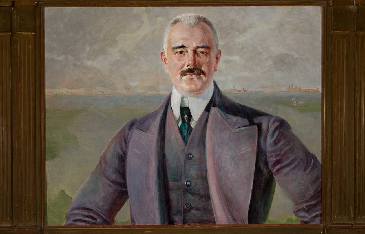 Porträtt av J. Armółowicz av Jacek Malczewski