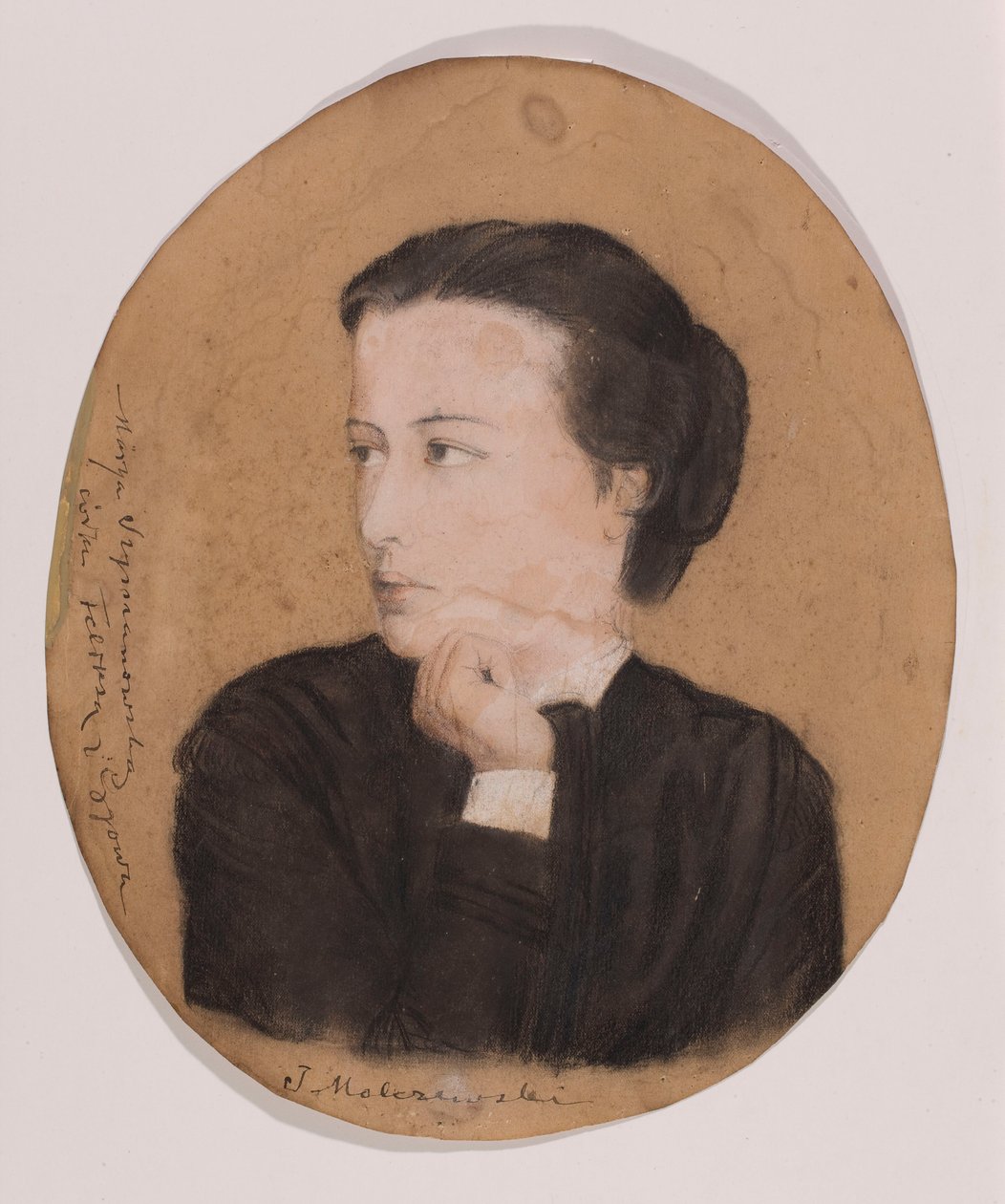 Porträtt av kusinen Maria Szymanowska av Jacek Malczewski