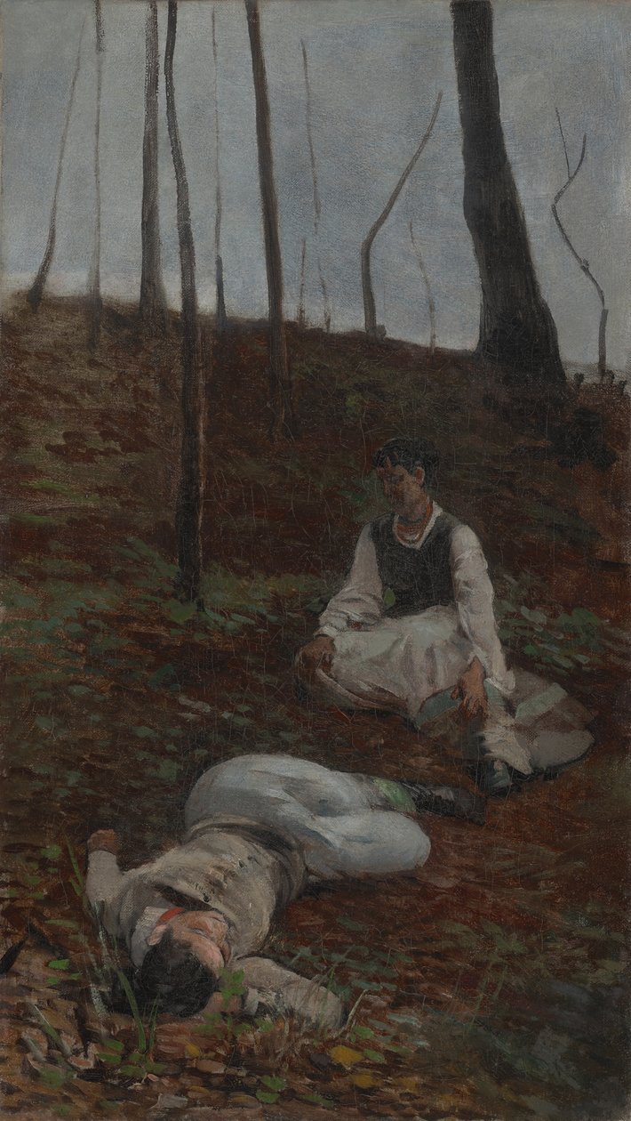 En scen ur ”Balladyna” av Jacek Malczewski