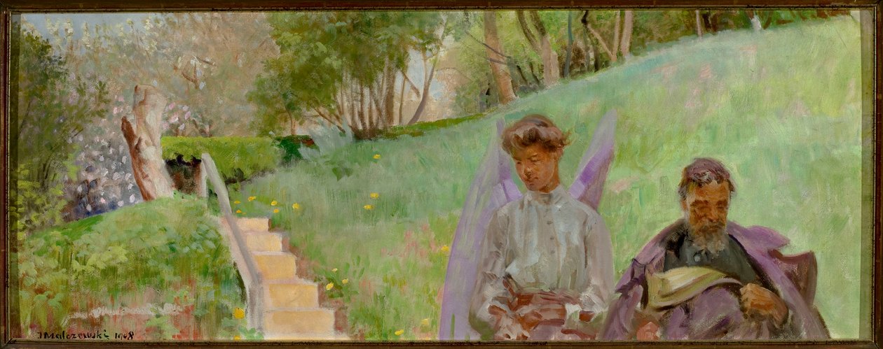 På våren (På hösten) av Jacek Malczewski