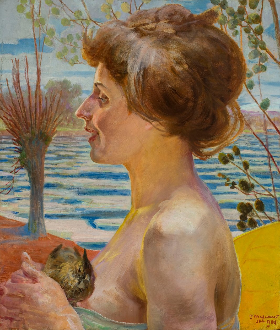 Våren av Jacek Malczewski