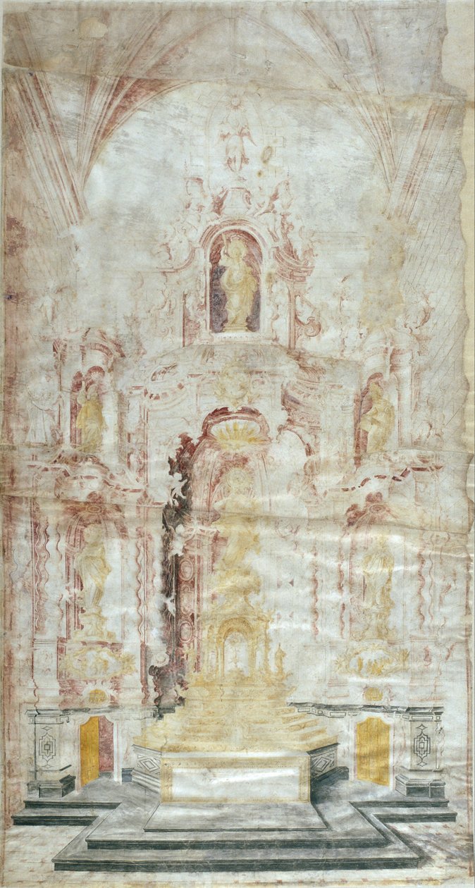 Ritning av Santa Maria d