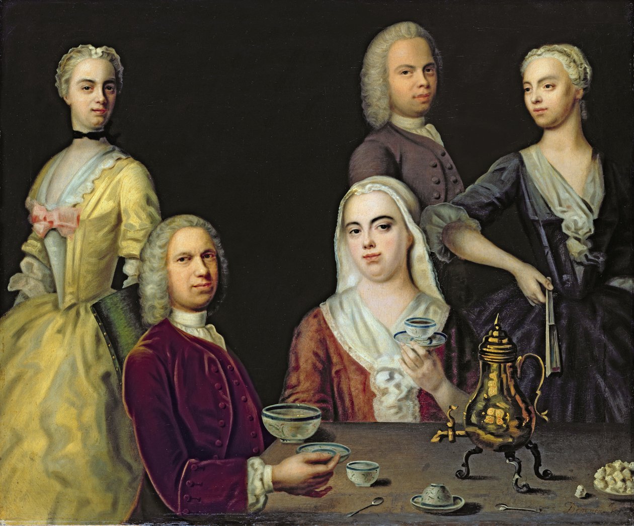 Familjen Denner av Jacob Denner